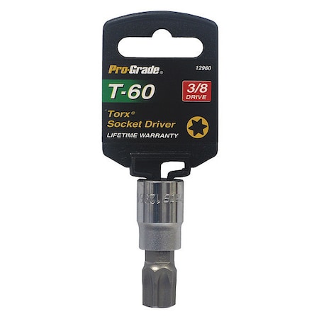 ternal Torx Socket, 3/8
