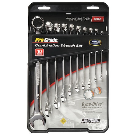 Sae Wrench, Sets 10 pcs. MPN:19004