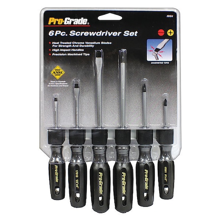 Screwdriver Set, 6 pcs. MPN:19104