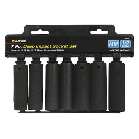 Metric Deep Impact Set, 7 pcs., 1/2