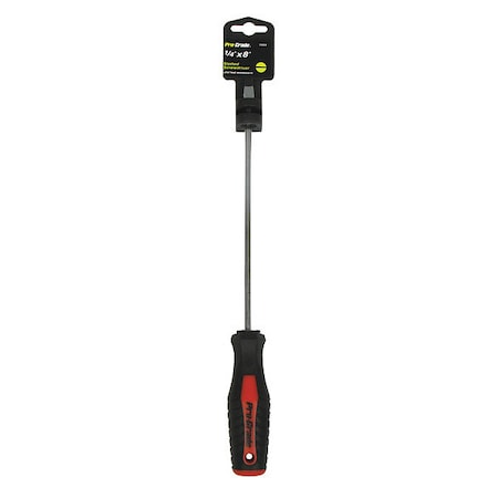 Slotted Screwdriver, 1/4x8
