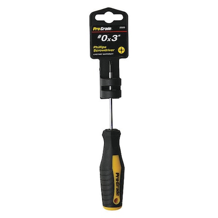 Phillips Screwdriver, No 0X3