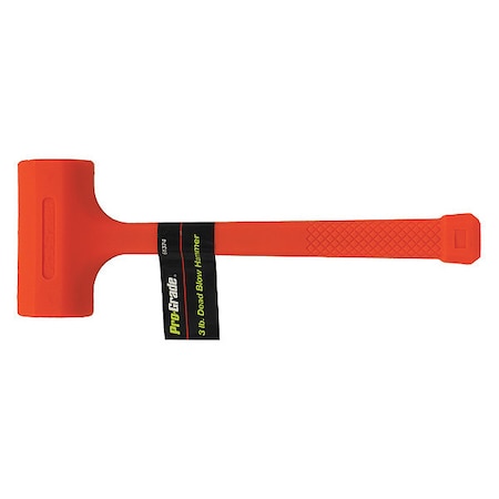 Dead Blow Hammer, 3 lb. MPN:61374