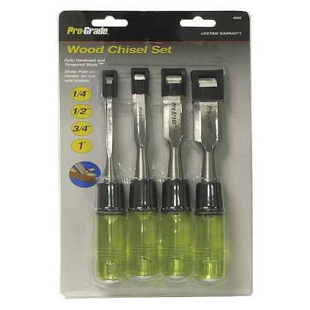Chisel Set, Wood, 4 pcs. MPN:63032