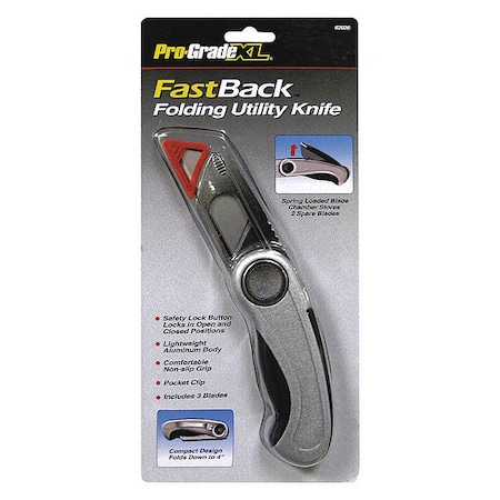 Fastback Folding Utility Knife, Folding Retractable Folding Knives MPN:82026