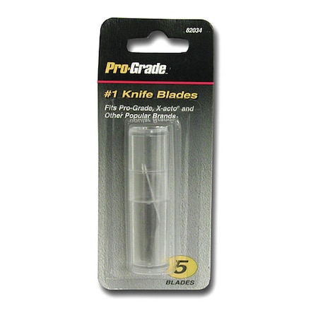 Replacement Knife Blades, 5 pcs., No 1 MPN:82034