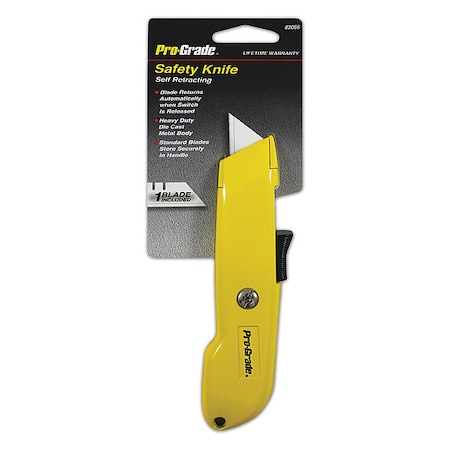 Self Retracting Utility Knife, Self-Retracting, Utility MPN:82066