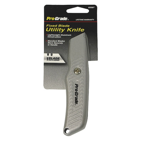 Fixed Blade Utility Knife, Fixed Blade, Fixed, General Purpose MPN:82087
