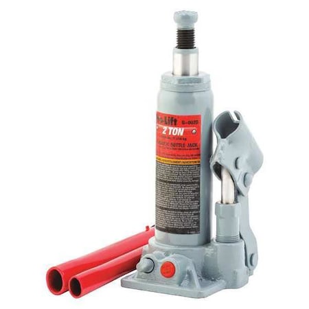 Bottle Jack, Hydraulic, 2 tons MPN:B-002D
