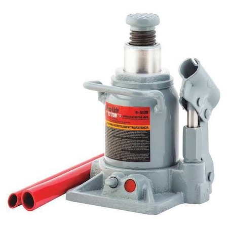 Bottle Jack, Shorty Hydraulic, 12 tons MPN:B-S12D