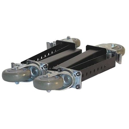 Plate Caster Kit, Polyurethane, 275 lb, PK4 MPN:TLC-4HDQS