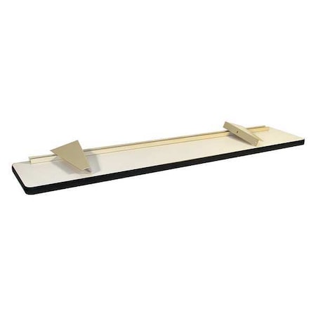 Cantilever Shelf, 48 In. L, 1-1/4 In. H MPN:CSPL1248PLFL-H11