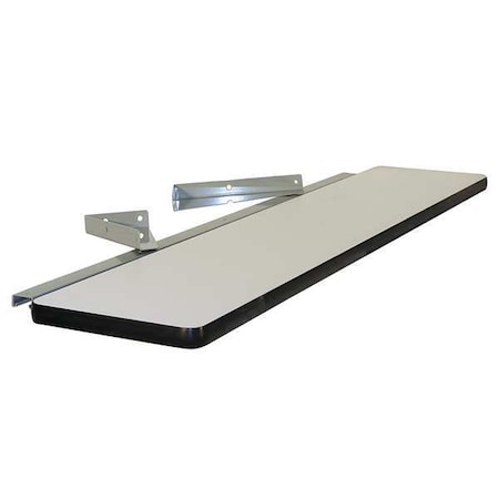 Cantilever Shelf, 60 W x 12 D x 2 H, Gray MPN:CSPL1260P-A31