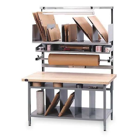 PackingTable, Gray, 750lb, 90inH, 60inL MPN:CPB6030C