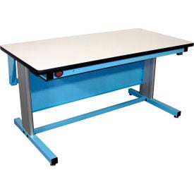 Pro-Line Ergoline Electric Height Adjustable Workbench Plastic Laminate Top 72