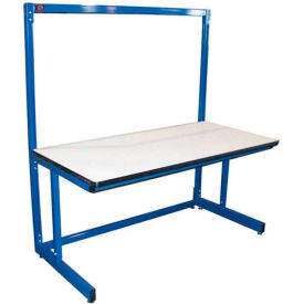 Pro-Line 60 x 30 B6030SSESD Basic Single Sided Starter Expandable Workbench - ESD Laminate Top B6030SSESD