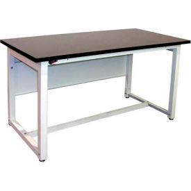 Pro-Line Industrial Workbench W/ Fixed Leg & Phenolic Resin Square Edge 60