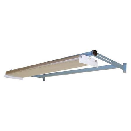 Task Light Frame, 60 x 16 x 30H, Sky Blue MPN:OLF60-F63L14