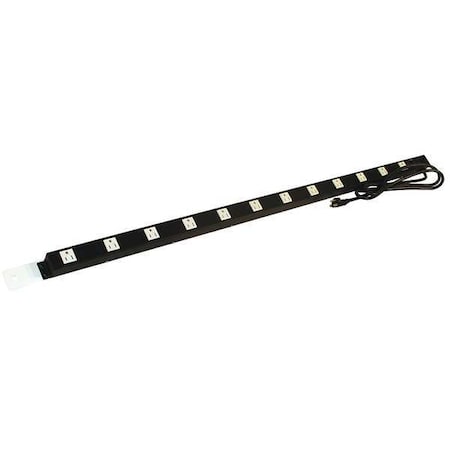 Power Strip, 12 Outlet(s) 6 ft., White MPN:ESMR60/ES48627