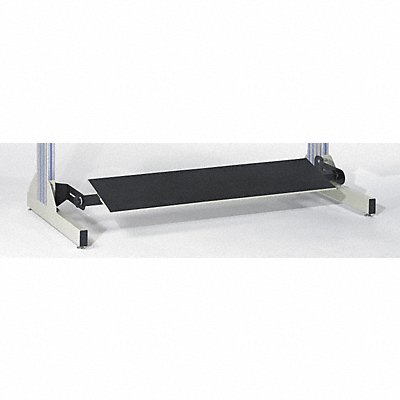 Foot Rest 72 W x 12 D x 2 H Beige/Black MPN:DNFR72 Foot Rest 72 W x 12 D x 2 H Beige/Black MPN:DNFR72