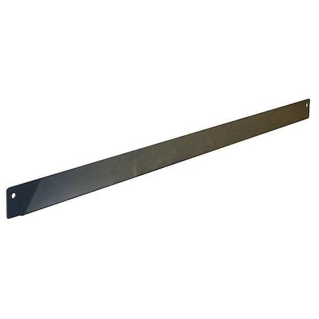 Bin Rail, 60 W x 1-1/2 D x 2-5/8 H, Gray MPN:BH60-A31