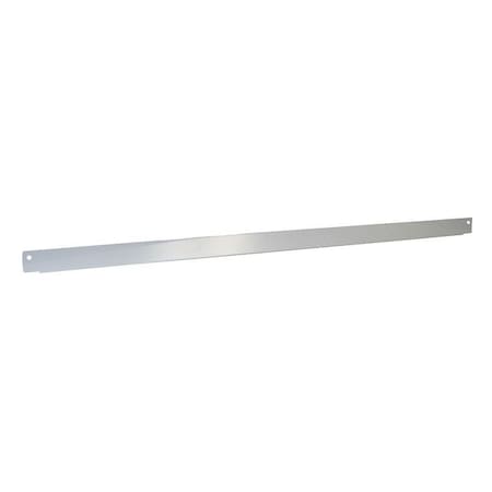 Bin Rail, 72 W x 1/1/2002 D x 30 H, Gray MPN:BH72-F63A31