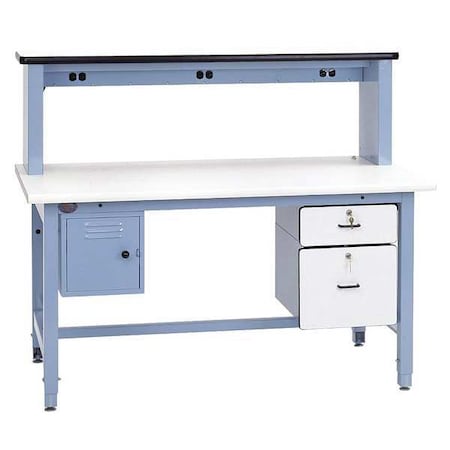 Bolted Technical Work Benches, Laminate, 72