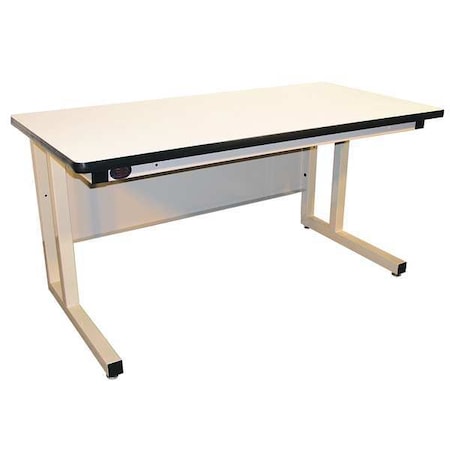 Workbench, ESD Laminate, 60 in W, 30 in Height, 850 lb, Cantilever MPN:CHD6030C-H11