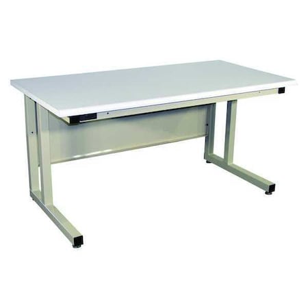 Workstation, Plastic, Rolled Edge, Beige MPN:CHD7230P-H11-SW806-PF90