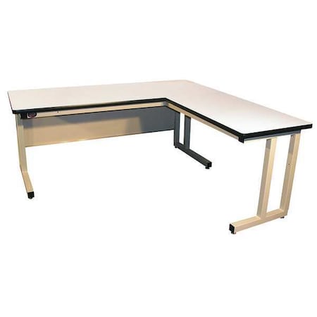 Laminate, 72 in W, 30 in Height, 750 lb, Cantilever MPN:CHDL7272PL-H11