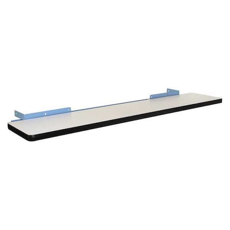 Upper Shelf, 60 W x 12 D x 3/4 H, Sky Blue MPN:CSPL1260PL L14