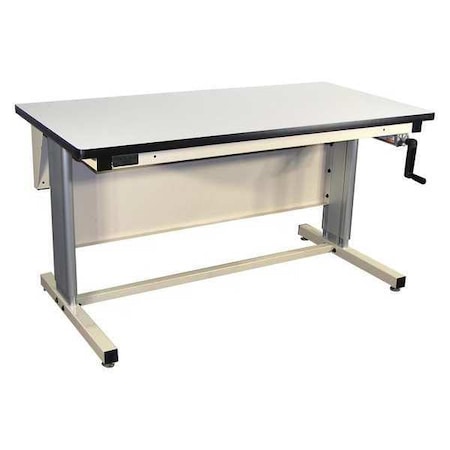 Workstation, Ergo, ESD, Lt Beige MPN:EL7230C-H11-SW837-BLT