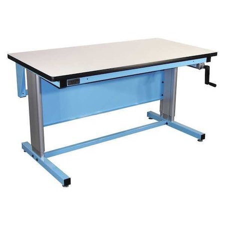 Workstation, Ergo, ESD, Lt Blue MPN:EL7230C-L14-SW837-BLT