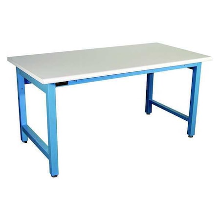 Workstation, ESD, Rolled Edge, Lt Blue MPN:HD6036C/HDLE-L14-SW837-PF90
