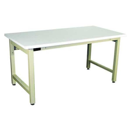 Workstation, Plastic, Rolled Edge, Beige MPN:HD7236P/HDLE-H11-SW806-PF90