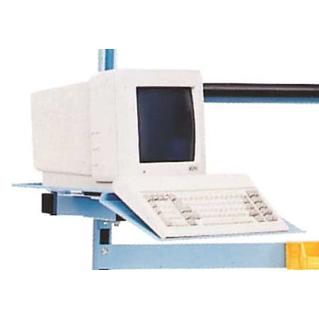 Articulating Monitor Arm, 14Wx14Dx5H, Blue MPN:MA-1-F63L14