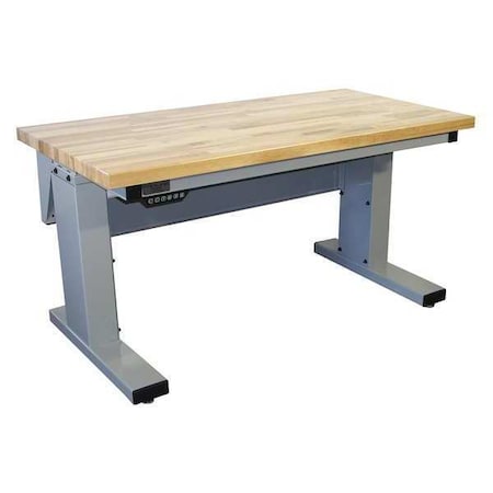 Workstation, Adjust, Solid Maple, Lt Gray MPN:MVSII7230M-A31