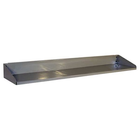 Cantilever Shelf, 72W x 12D x 5-1/2H, Gray MPN:PBCS72