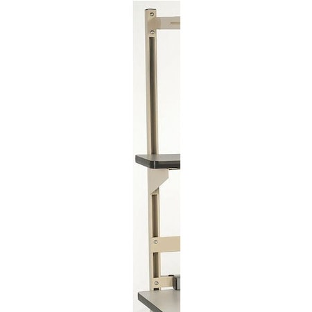 Acc Support, 60in W x 1-5/8in H, Beige, PK2 MPN:UR60