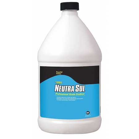 Neutra Sul Water Neutralizer, Eliminate Rotten Egg Smell, 1 gal Bottle, Use With Chemical Feed Pump MPN:HP41N