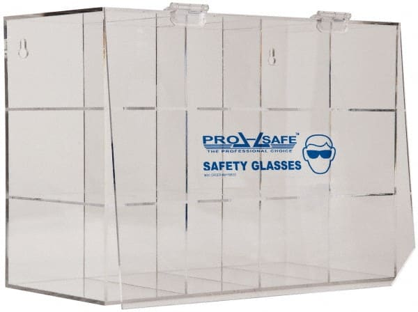12 Pair Cabinet with Individual Compartments, Safety Goggles Dispenser MPN:MSCASG12D