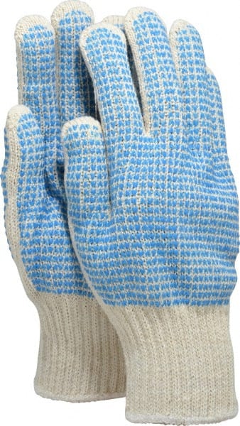 General Purpose Work Gloves: Large, Polyvinylchloride Coated, Cotton Blend MPN:36-110VV/L