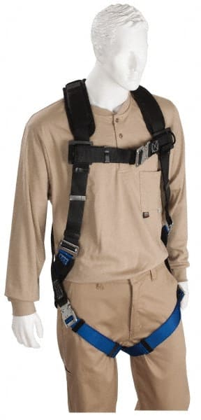 Fall Protection Harnesses: 350 Lb, Padded Quick Connect Style, Size Universal, Polyester MPN:PS-HQC-20