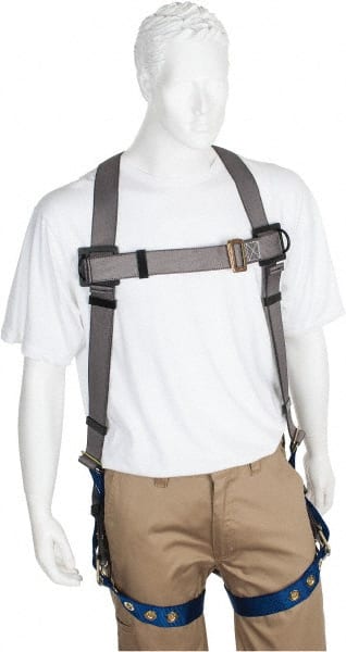 Fall Protection Harnesses: 350 Lb, Premium Tongue Buckle Style, Size 2X-Large, Polyester MPN:PS-HTB-12