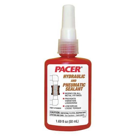 Anaerobic Hydraulic Pneumatic Sealant, 50 mL, Purple, Temp Range -65 to 300 Degrees F MPN:FG08020