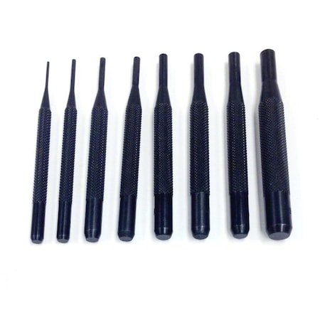 8 Piece Drive Pin Punch Set - Made in the USA MPN:8600-4107