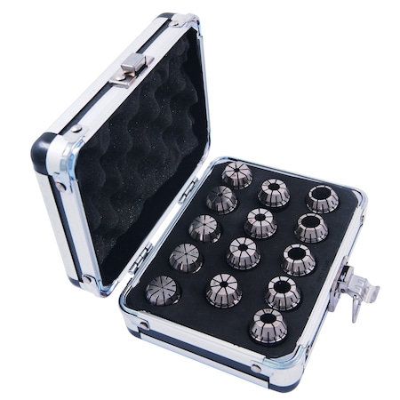 14 Piece High Accuracy 1-13mm ER-20 Spring Collet Set MPN:3901-5338