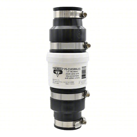 Check Valve, PVC, NPT, 2-Way MPN:PS-CVKSRRU15