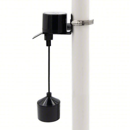 Float Switch, 10 ft, PVC, 115V AC MPN:VS
