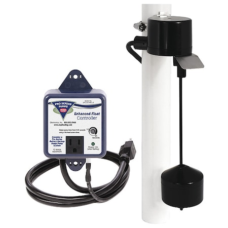Float Switch, 12 A, Single, 115V AC MPN:VSC1.5